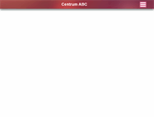Tablet Screenshot of centrumabc.hu